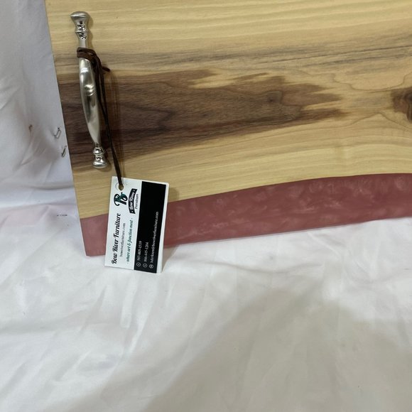 Wood & Epoxy Serving Tray - Picture 3 of 5